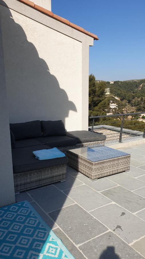 Les Terrasses Des Anthenors Bed and Breakfast Ensues-la-Redonne Exteriör bild